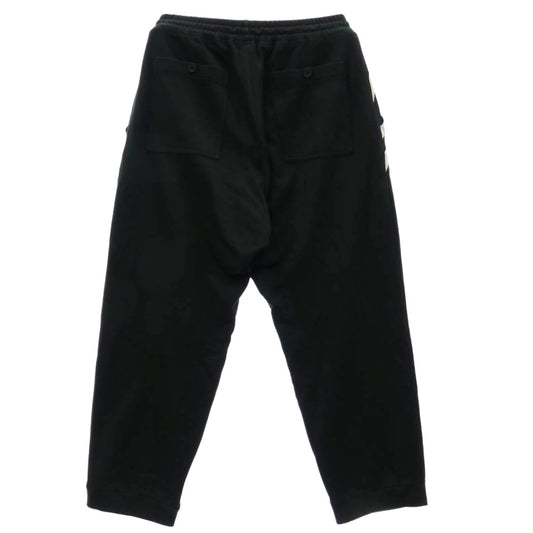 Y-3 Yohji Yamamoto ワイスリー ヨウジヤマモト FJ0382 3 STP French terry Cuff pants フレンチテリー カフス トラック パンツ ブラック系 M【中古】