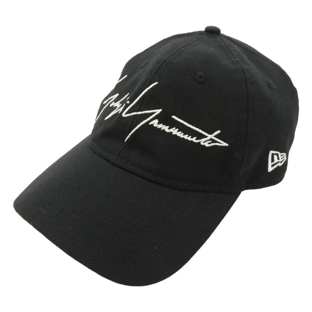 Yohji Yamamoto POUR HOMME ヨウジヤマモトプールオム 18SS × New Era ニューエラ スカル ローズ キャップ ブラック系【中古】