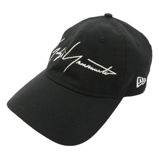 Yohji Yamamoto POUR HOMME ヨウジヤマモトプールオム 18SS × New Era ニューエラ スカル ローズ キャップ ブラック系【中古】