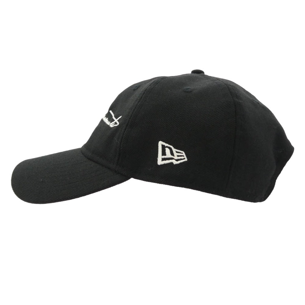 Yohji Yamamoto POUR HOMME ヨウジヤマモトプールオム 18SS × New Era ニューエラ スカル ローズ キャップ ブラック系【中古】