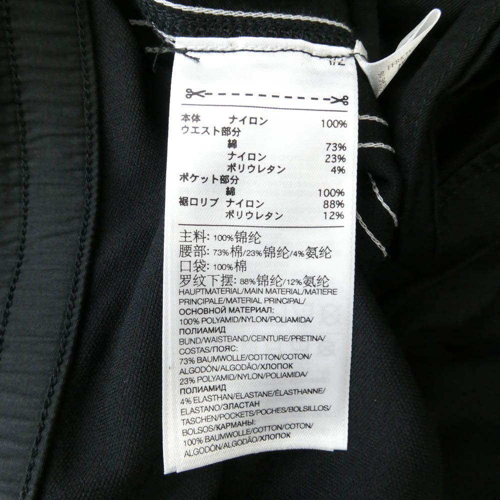 Y-3 Yohji Yamamoto ワイスリー ヨウジヤマモト 21SS H16342 M 3 STP CUFFED TRKPNT カフド トラック パンツ ブラック系 M【中古】