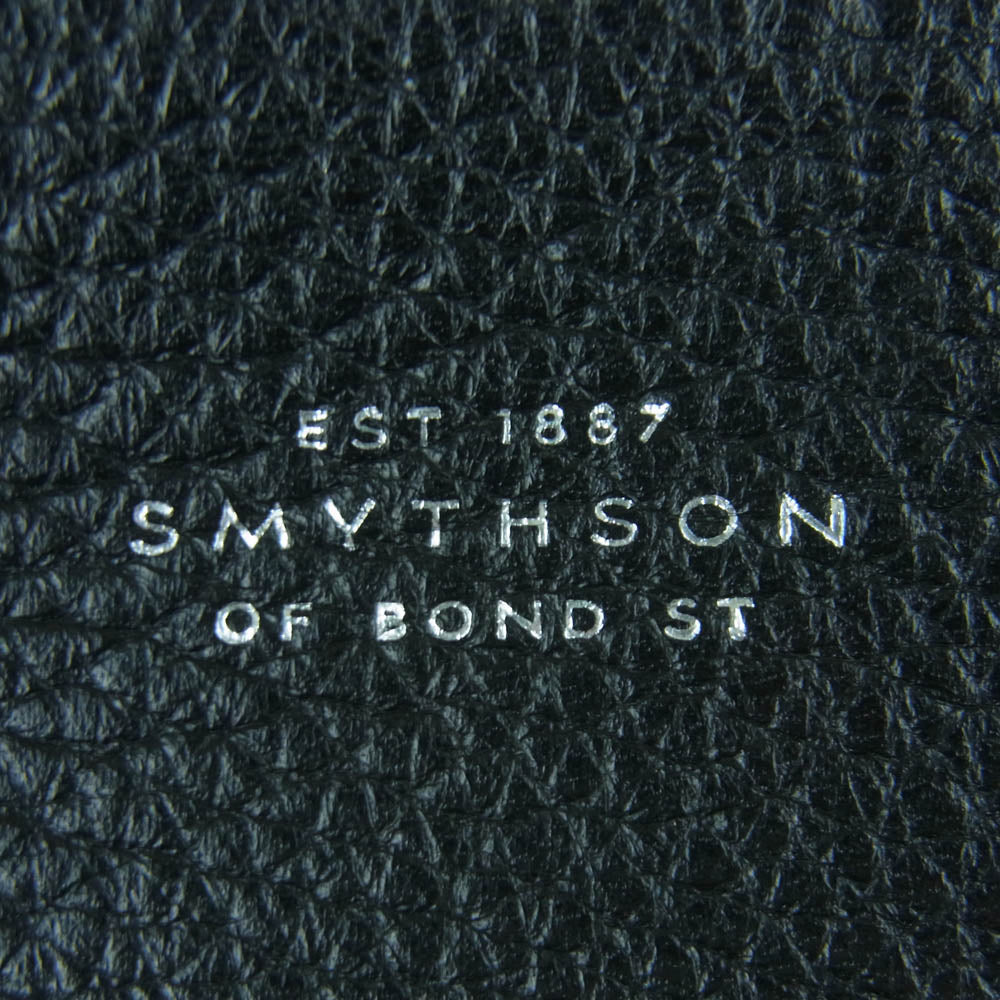 SMYTHSON スマイソン レザー トート バッグ ブラック系【中古】
