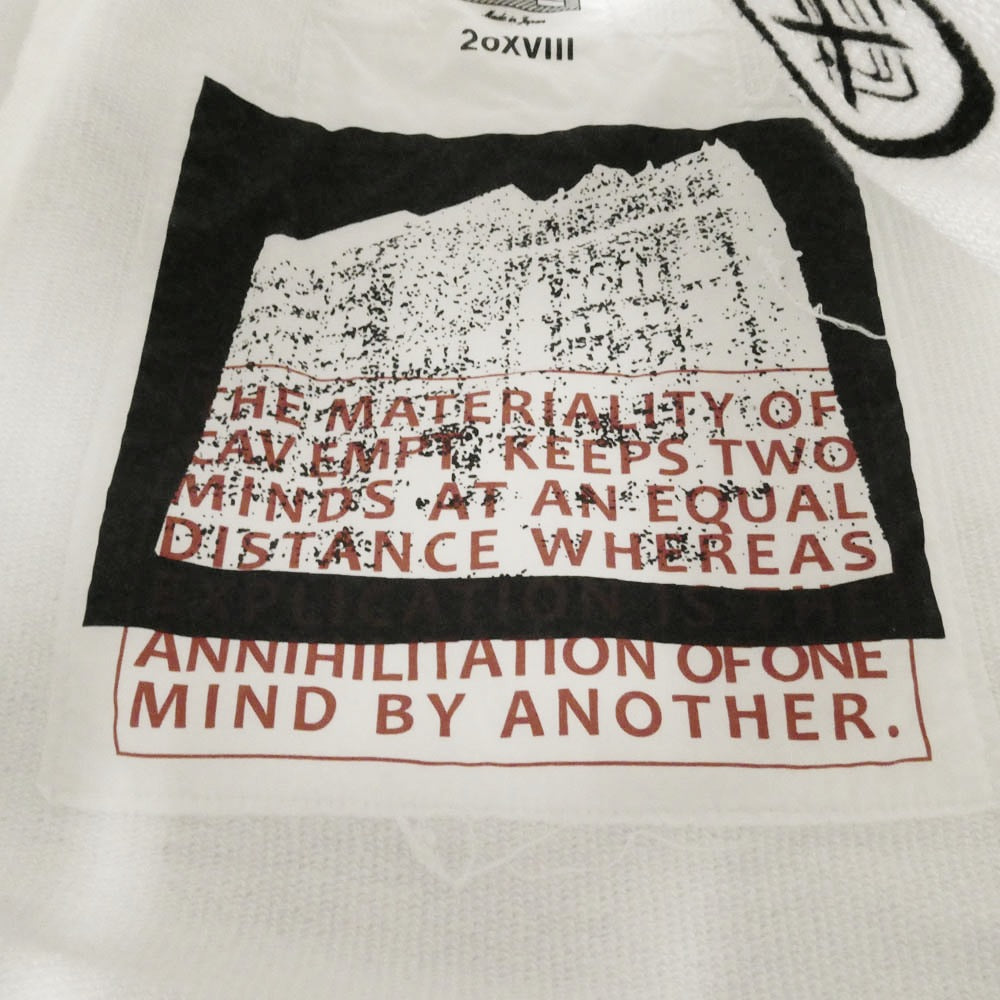 シーイー HAND MOBILE HEAVY HOODY ハンドモバイル ヘヴィーウェイト プルオーバーパーカー ホワイト系 M【中古】