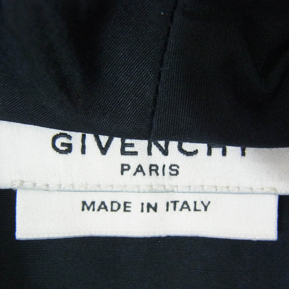 GIVENCHY ジバンシィ 65 6043 14 変形 フリル ブラウス シャツ ジャケット ブラック系 36【中古】