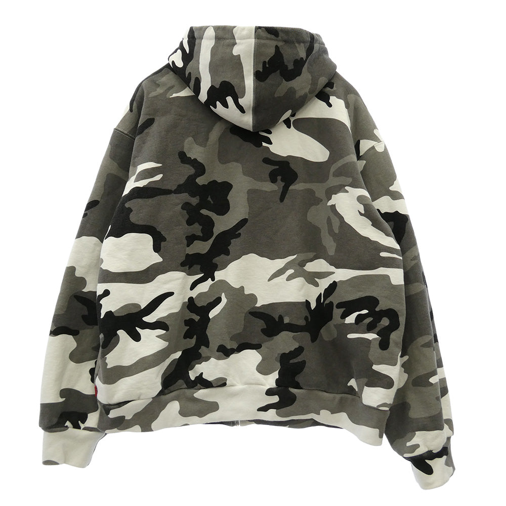 Supreme シュプリーム 25AW Arc Thermal Lined Zip Up Hooded Sweatshirt ターミナル リミテッド ジップアップ フーデッド スウェットシャツ ジップパーカー フーディー マルチカラー系 XL【中古】