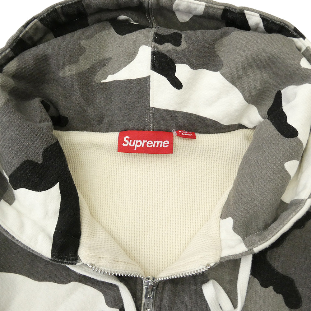 Supreme シュプリーム 25AW Arc Thermal Lined Zip Up Hooded Sweatshirt ターミナル リミテッド ジップアップ フーデッド スウェットシャツ ジップパーカー フーディー マルチカラー系 XL【中古】