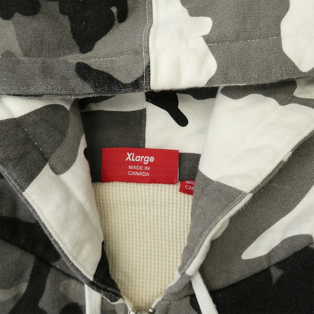 Supreme シュプリーム 25AW Arc Thermal Lined Zip Up Hooded Sweatshirt ターミナル リミテッド ジップアップ フーデッド スウェットシャツ ジップパーカー フーディー マルチカラー系 XL【中古】