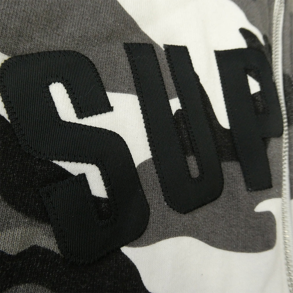 Supreme シュプリーム 25AW Arc Thermal Lined Zip Up Hooded Sweatshirt ターミナル リミテッド ジップアップ フーデッド スウェットシャツ ジップパーカー フーディー マルチカラー系 XL【中古】