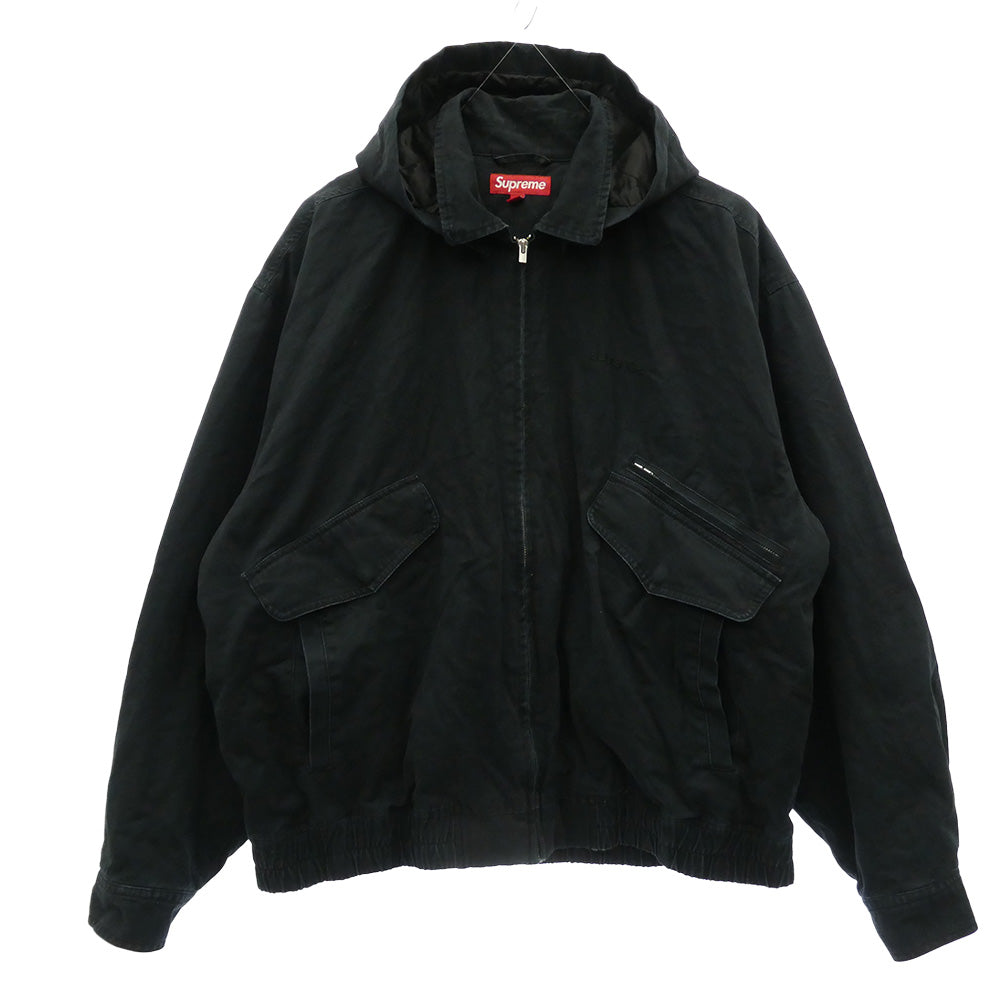 Supreme シュプリーム 25AW Hooded Utility Jacket フーデッド ユーティリティ ジャケット ダークネイビー系 XL【中古】