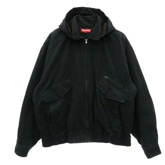 Supreme シュプリーム 25AW Hooded Utility Jacket フーデッド ユーティリティ ジャケット ダークネイビー系 XL【中古】