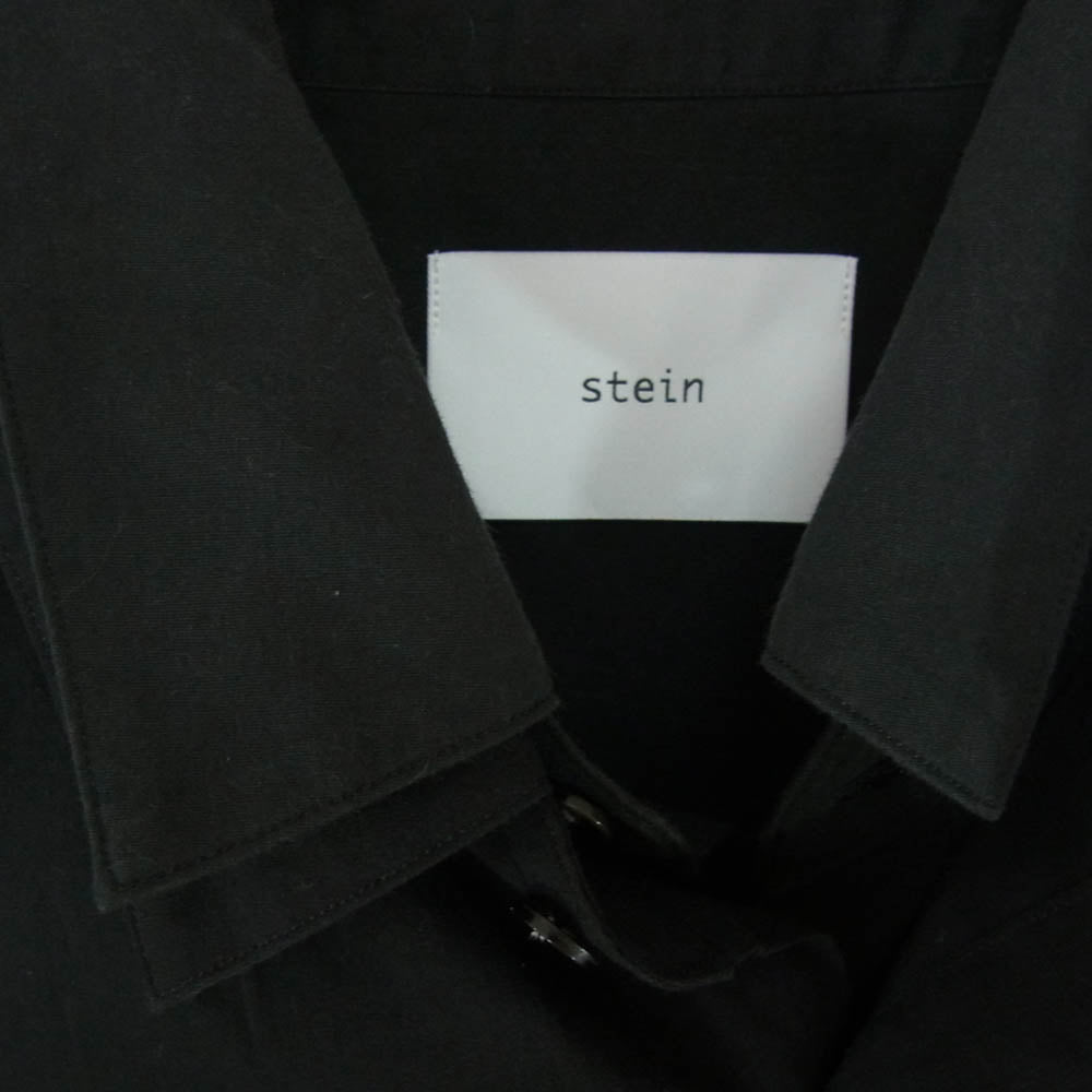 ssstein シュタイン 21AW ST.321 OVERSIZED LAYERED GAUZE SHIRT オーバーサイズド レイヤード ガーゼ シャツ ブラック系 M【中古】