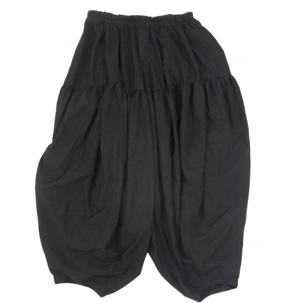 COMME des GARCONS HOMME PLUS コムデギャルソンオムプリュス PK-P031 AD2022 縮絨 バルーン パンツ ブラック系 S【中古】