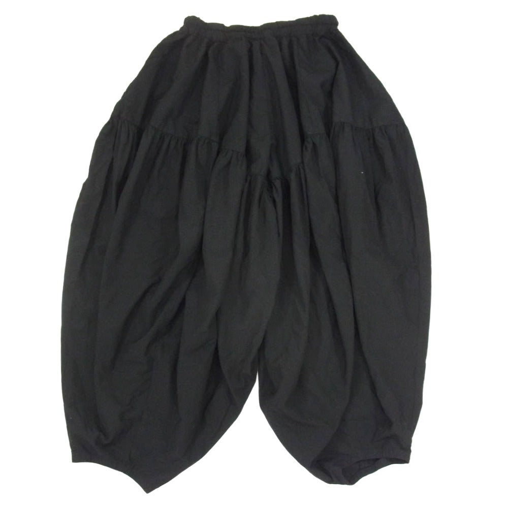 COMME des GARCONS HOMME PLUS コムデギャルソンオムプリュス PK-P031 AD2022 縮絨 バルーン パンツ ブラック系 S【中古】