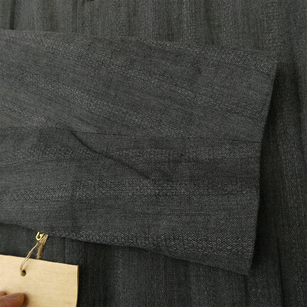 アラキユウ 2314 atelier coat ウール リネン アトリエ コート ブラック系 1【中古】