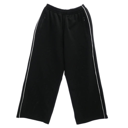 T/C Seed Stitch Training Pants サイドステッチ トラック パンツ ブラック系 M【中古】