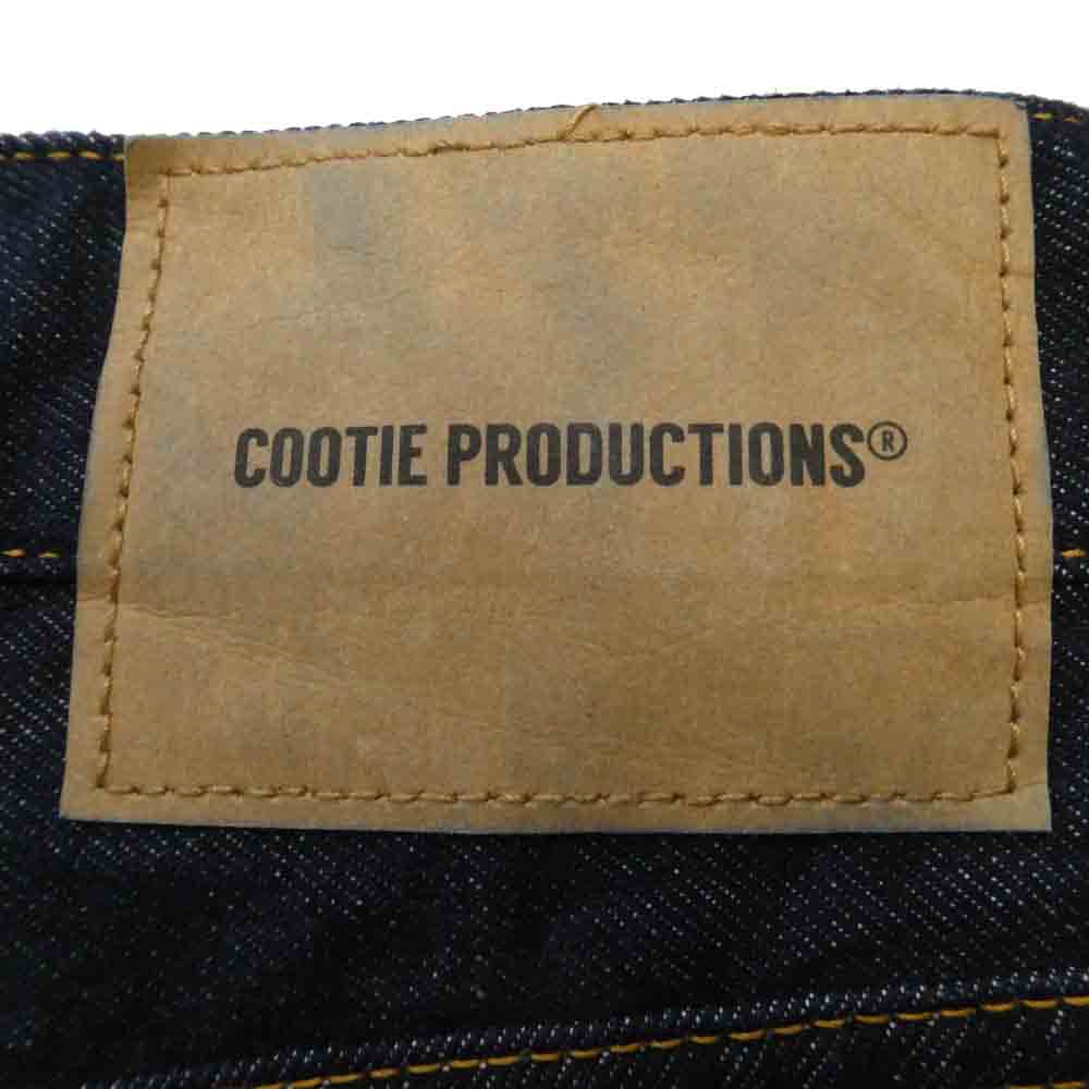 COOTIE クーティー Denim 5 Pocket Baggy Pants ファイブポケット バギー デニム パンツ インディゴブルー系 M【中古】