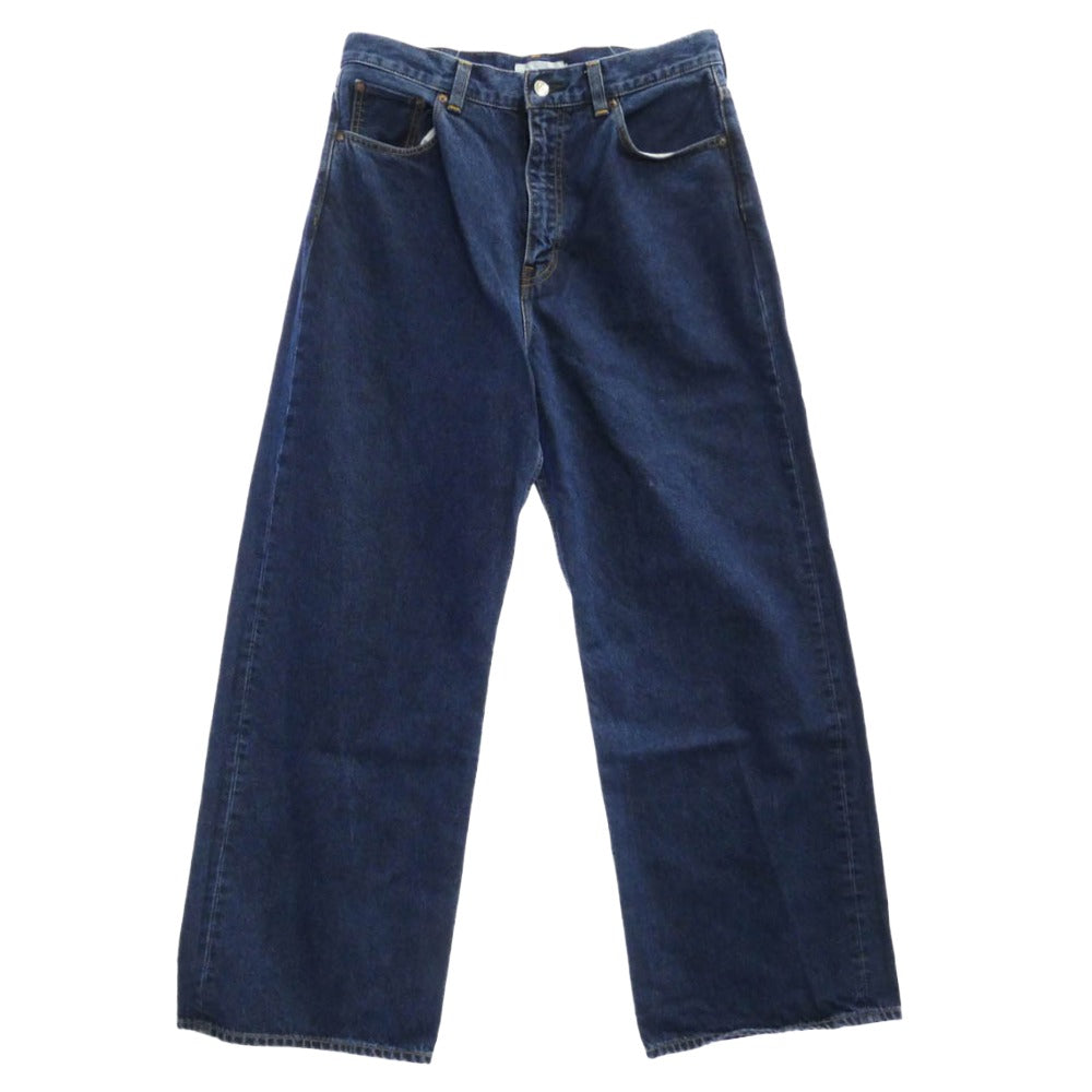 COOTIE クーティー Denim 5 Pocket Baggy Pants ファイブポケット バギー デニム パンツ インディゴブルー系 M【中古】