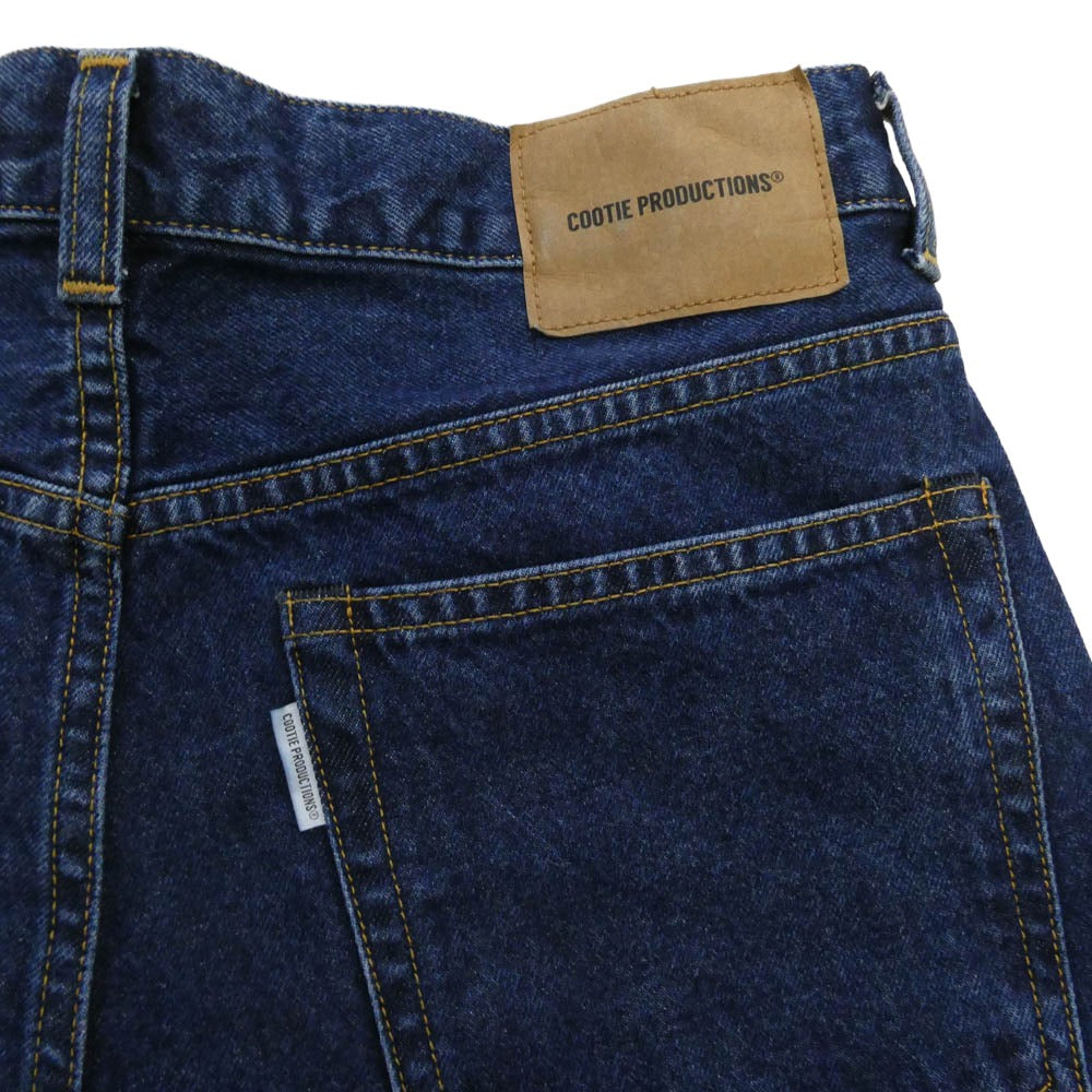 COOTIE クーティー Denim 5 Pocket Baggy Pants ファイブポケット バギー デニム パンツ インディゴブルー系 M【中古】