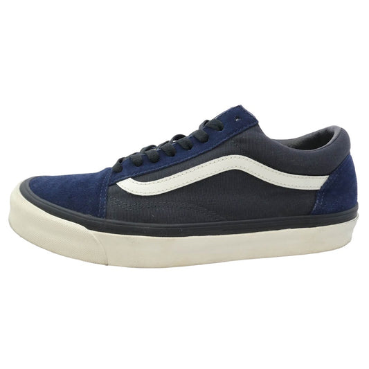 WTAPS ダブルタップス VANS バンズ VN0A36C8U9X × VANS OG Old Skool LX Dress Blue バンズ OG オールドスクール LX ドレス ブルー ネイビー系 27.5cm【中古】