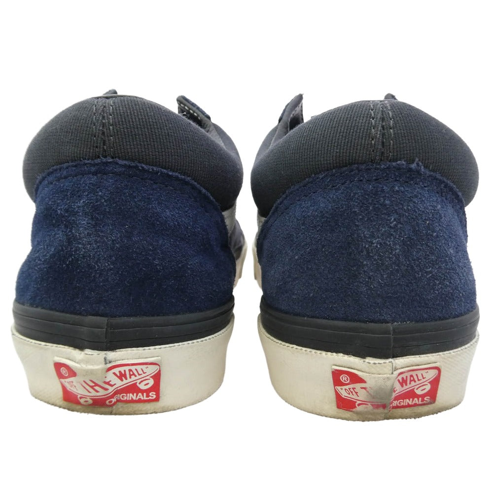 WTAPS ダブルタップス VANS バンズ VN0A36C8U9X × VANS OG Old Skool LX Dress Blue バンズ OG オールドスクール LX ドレス ブルー ネイビー系 27.5cm【中古】