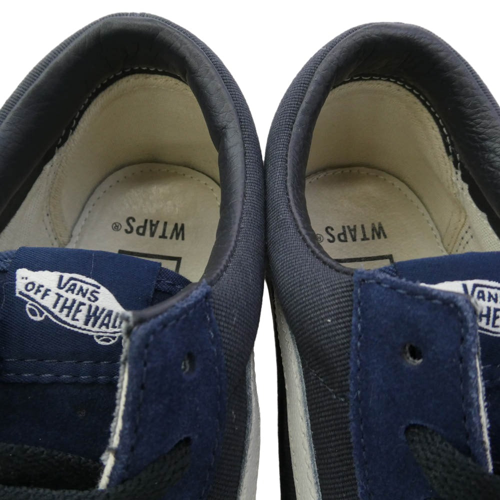 WTAPS ダブルタップス VANS バンズ VN0A36C8U9X × VANS OG Old Skool LX Dress Blue バンズ OG オールドスクール LX ドレス ブルー ネイビー系 27.5cm【中古】