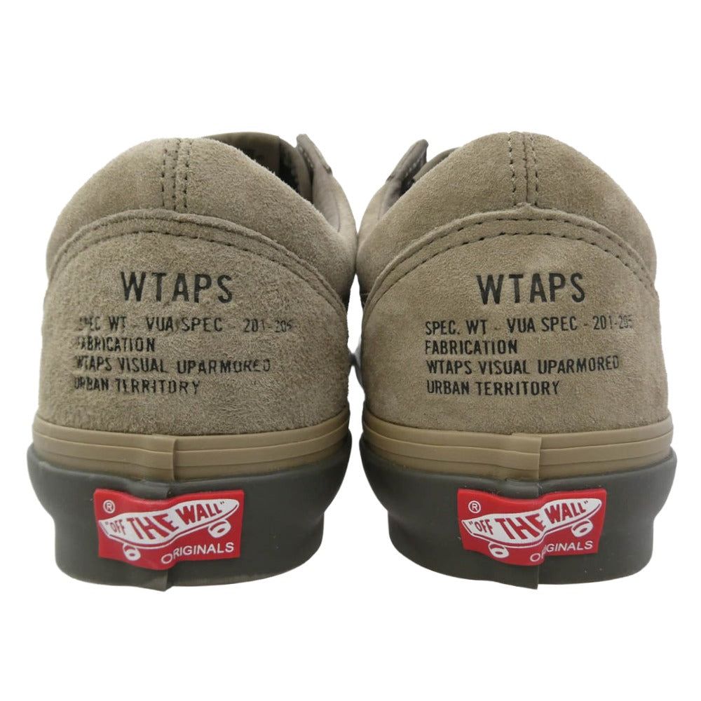 WTAPS ダブルタップス VANS バンズ 22AW VN0A4P3XBMD × Vans OG OLD SKOOL LX OG オールドスクール LX バンズ チャコール系 27.5cm【極上美品】【中古】