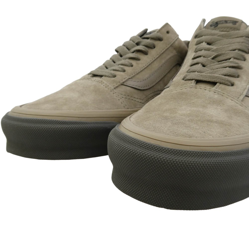 WTAPS ダブルタップス VANS バンズ 22AW VN0A4P3XBMD × Vans OG OLD SKOOL LX OG オールドスクール LX バンズ チャコール系 27.5cm【極上美品】【中古】