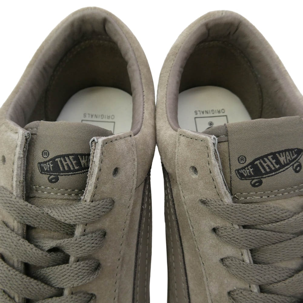 WTAPS ダブルタップス VANS バンズ 22AW VN0A4P3XBMD × Vans OG OLD SKOOL LX OG オールドスクール LX バンズ チャコール系 27.5cm【極上美品】【中古】