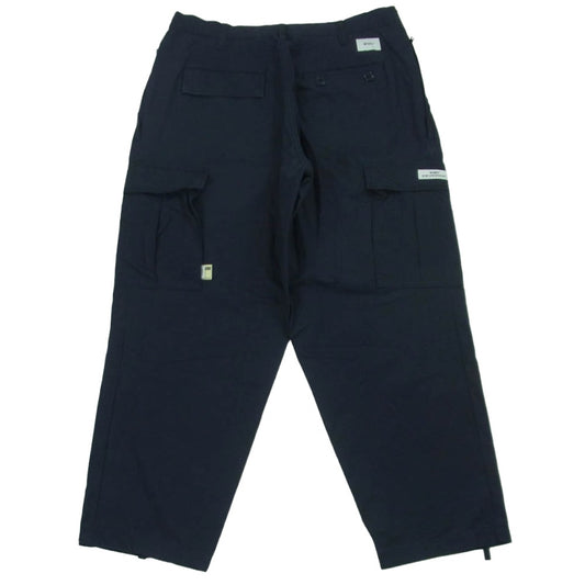 WTAPS ダブルタップス 21AW 212WVAZD-PTM01S SSZ Akio Hasegawa エス エス ズィー アキオハセガワ TAC-TIC-R TROUSERS カーゴ パンツ ネイビー系 02【中古】