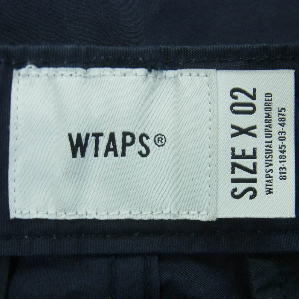 WTAPS ダブルタップス 21AW 212WVAZD-PTM01S SSZ Akio Hasegawa エス エス ズィー アキオハセガワ TAC-TIC-R TROUSERS カーゴ パンツ ネイビー系 02【中古】