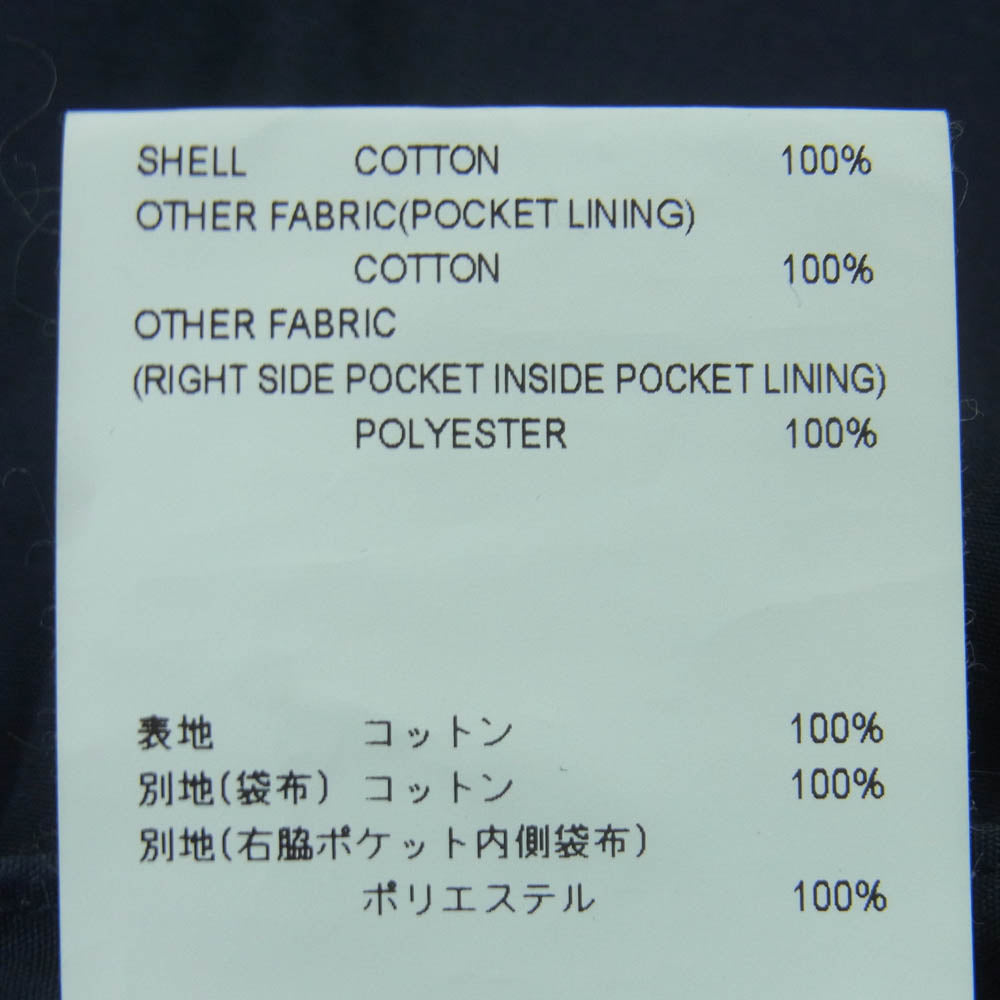 WTAPS ダブルタップス 21AW 212WVAZD-PTM01S SSZ Akio Hasegawa エス エス ズィー アキオハセガワ TAC-TIC-R TROUSERS カーゴ パンツ ネイビー系 02【中古】