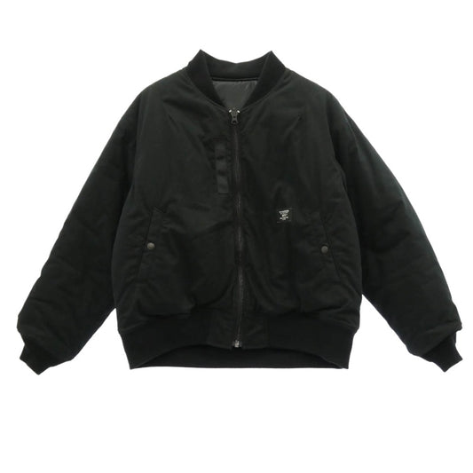WTAPS ダブルタップス 232WVDT-JKM05 JFW-02 JACKET NYCO WEATHER MA-1 ボンバージャケット ブラック系 M 02【中古】