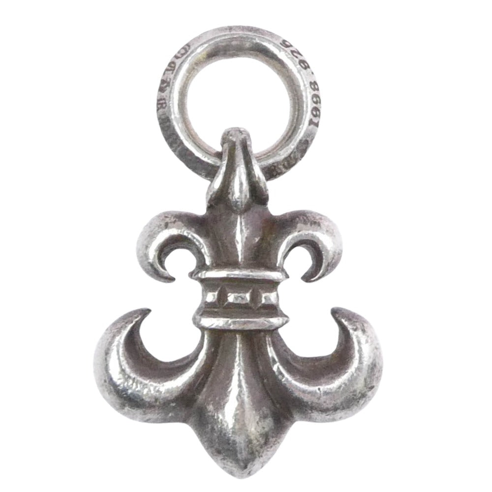 CHROME HEARTS クロムハーツ（原本無） BS FLUER CHARM BSフレアチャーム ペンダントトップ シルバー系【中古】