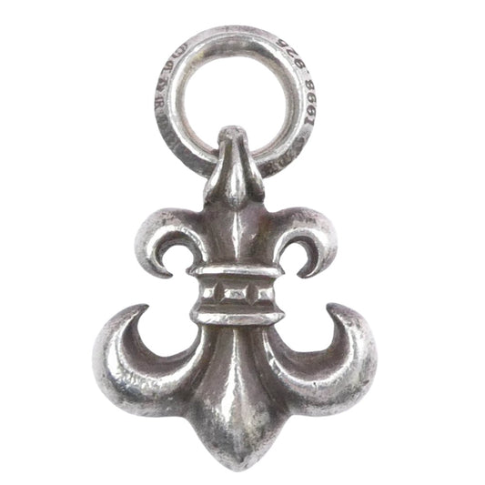 CHROME HEARTS クロムハーツ（原本無） BS FLUER CHARM BSフレアチャーム ペンダントトップ シルバー系【中古】