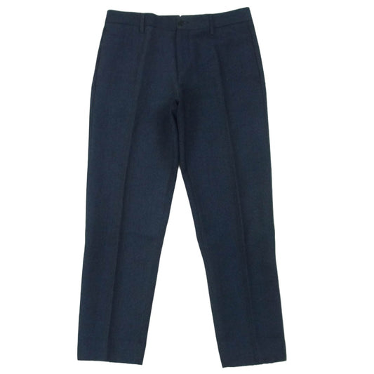 ACNE STUDIOS アクネストゥディオズ PSS16 2009926 スラックス パンツ ルーマニア製 ネイビー系 NAVY 44【中古】