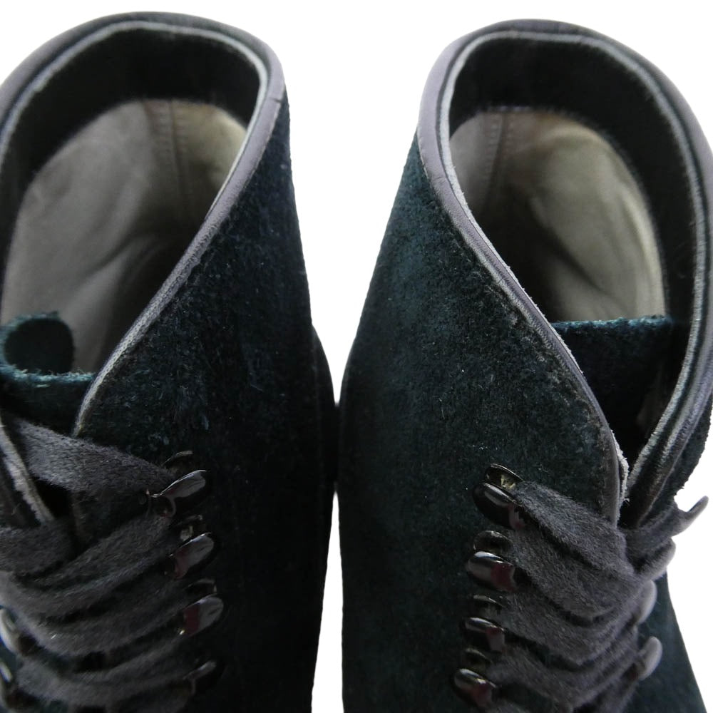 ALDEN オールデン ANATOMICA アナトミカ 41141H ANATOMICA アナトミカ別注 スエード モックトゥ インディー ブーツ ブラック系 8D【中古】