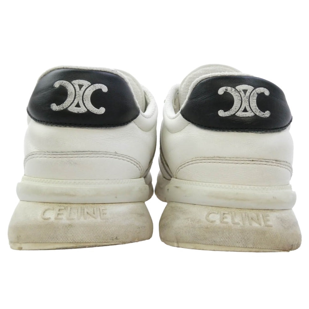CELINE セリーヌ RM 0283 RUNNER ランナー ローカットスニーカー ホワイト系 36【中古】