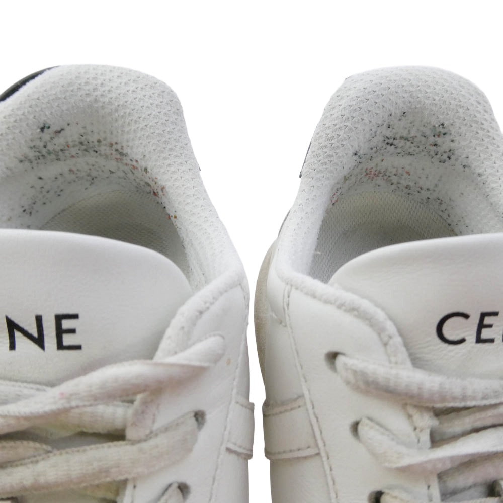 CELINE セリーヌ RM 0283 RUNNER ランナー ローカットスニーカー ホワイト系 36【中古】