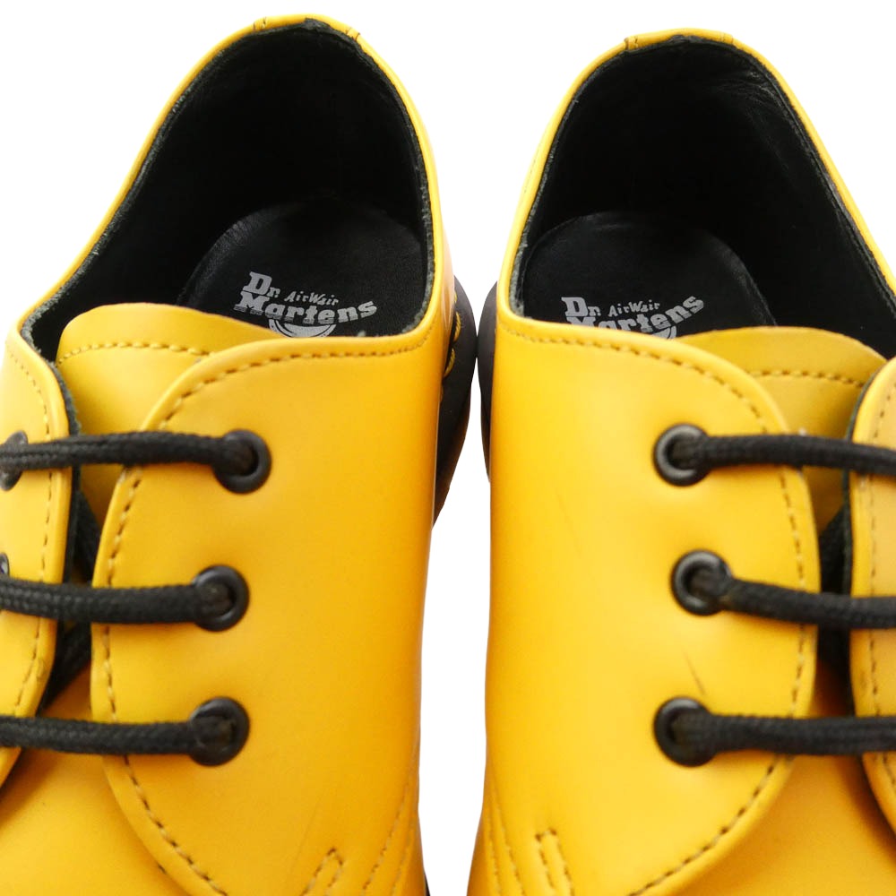 Dr.Martens ドクターマーチン 1461 3ホール シューズ イエロー系 UK6【中古】