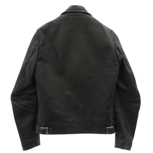 Lewis Leathers ルイスレザー DOMINATOR ドミネーター シングル ライダース レザー ジャケット ブラック系 32【中古】