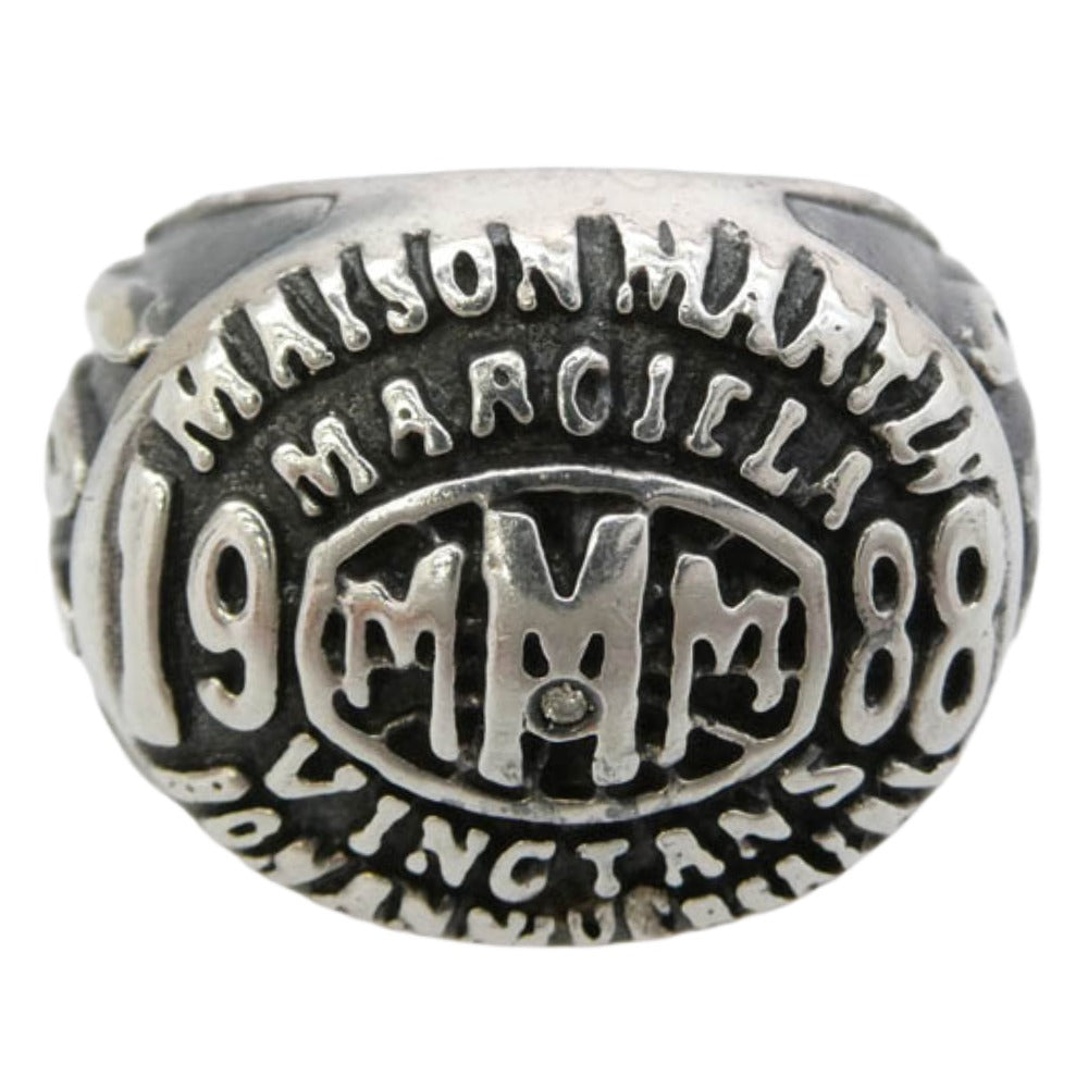 MAISON MARGIELA メゾンマルジェラ 20th Anniversary College Ring 20周年 カレッジ リング シルバー925 シルバー系 22号【中古】