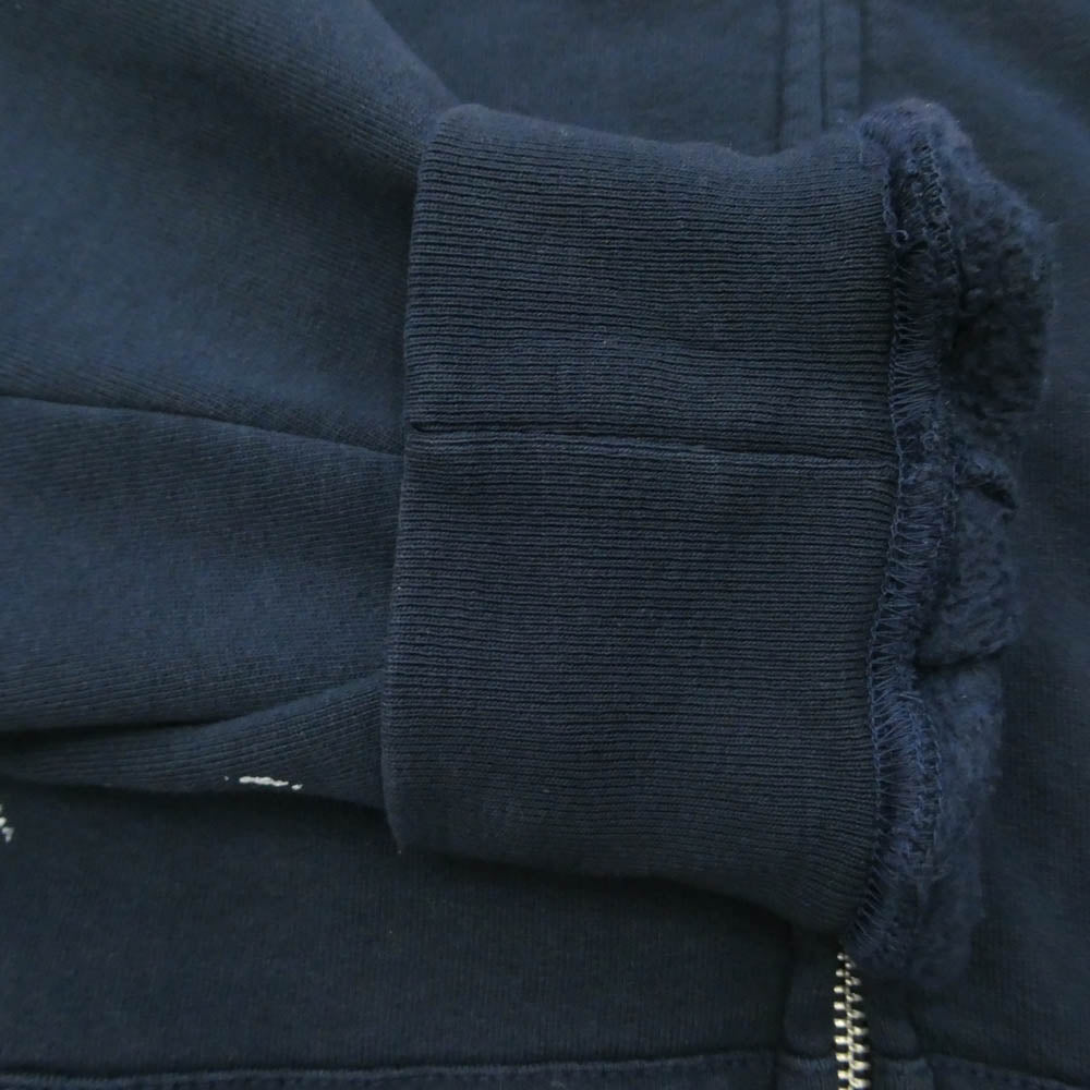 Supreme シュプリーム MM6 エムエムシックス 26SS x MM6 Maison Margiela エムエムシックス マルジェラ Box Logo Zip Up Hooded Sweatshirt ボックスロゴ ジップアップ フーディー パーカー ダークネイビー系 XL【中古】