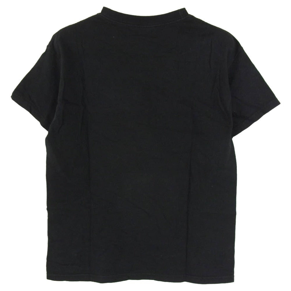 STUSSY ステューシー 00s 復刻 25周年 SPRING 1995 WORK STREET プリント Tシャツ 半袖カットソー ブラック系 L【中古】