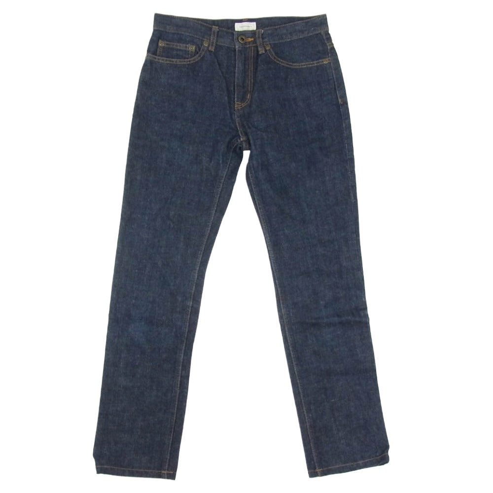 ヒステリックス 3AP-2462 ジッパーフライ ストレート スキニー デニムパンツ インディゴブルー系 S【中古】