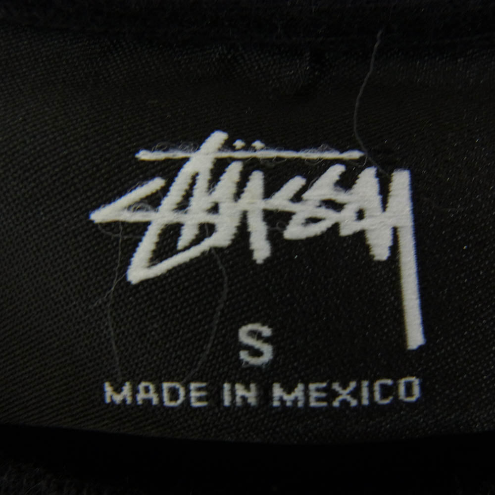STUSSY ステューシー ショーンフォント TOKYO ストックロゴ バックプリント Tシャツ 半袖カットソー ブラック系 S【中古】