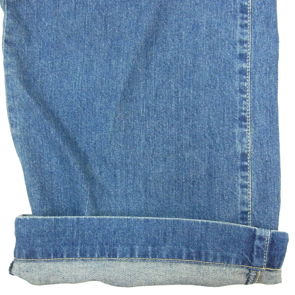 HYSTERIC GLAMOUR ヒステリックグラマー 15AW 0153AP11 ワイドフレア デニムパンツ インディゴブルー系 S【中古】