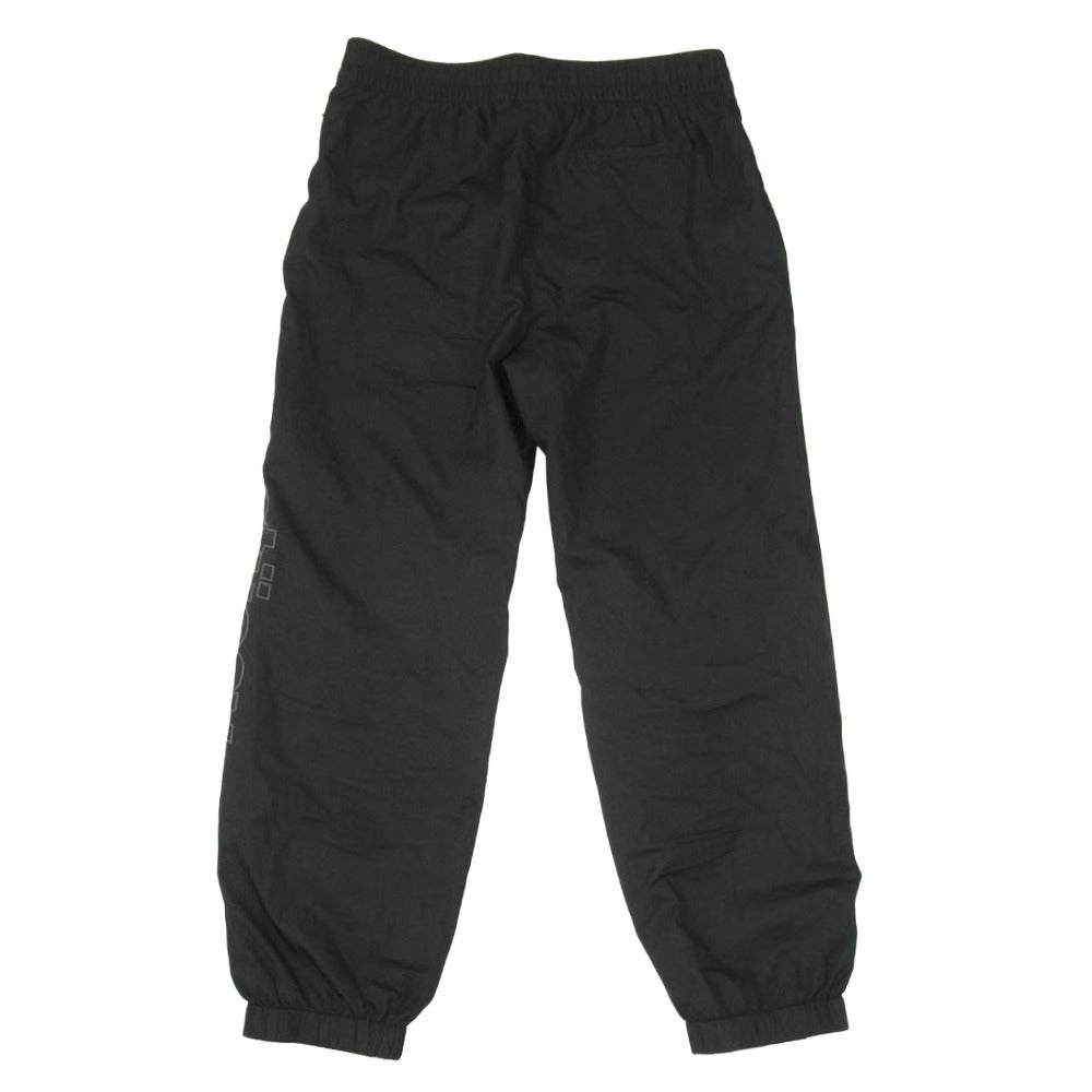 STUSSY ステューシー 216059 サイドロゴプリント ナイロン イージーパンツ ブラック系【中古】