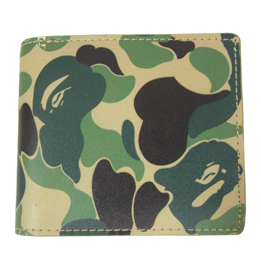 A BATHING APE アベイシングエイプ ABC CAMO WALLET カモ柄 迷彩 2