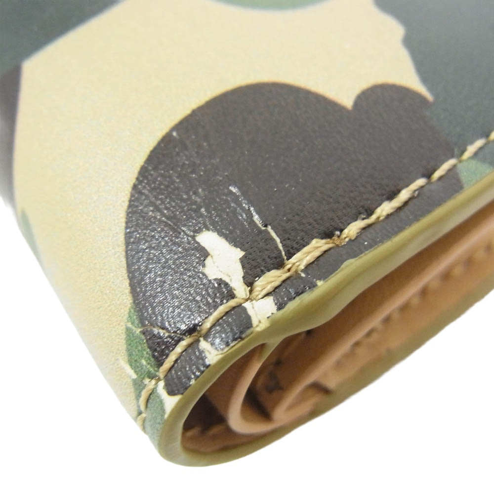 A BATHING APE アベイシングエイプ ABC CAMO WALLET カモ柄 迷彩 2