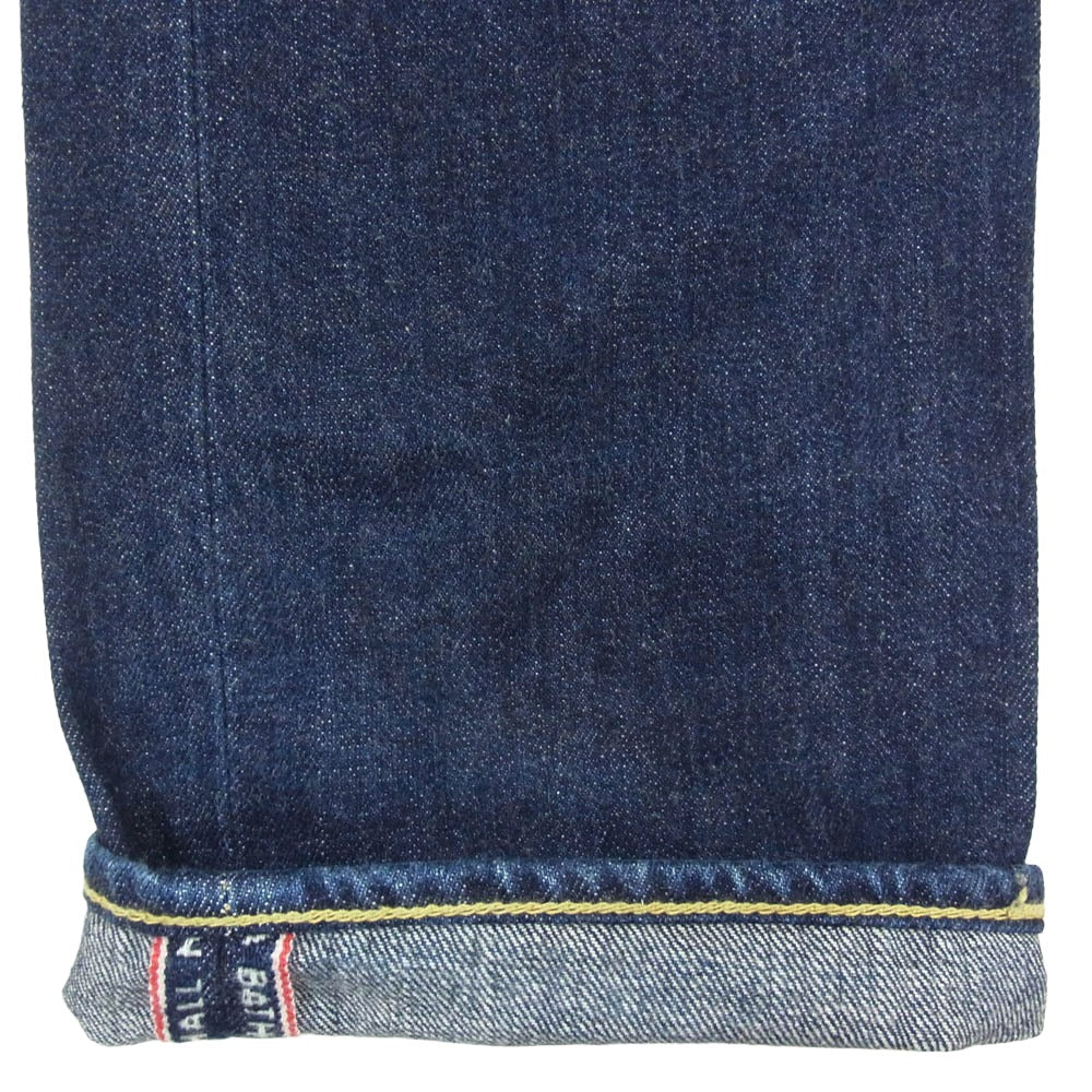 A BATHING APE アベイシングエイプ 001DPA301001X 2009 TYPE-06 SLIM スリム チェック切替 デニム パンツ インディゴブルー系 S【中古】 A BATHING APE アベイシングエイプ 001DPA301001X 2009 TYPE-06 SLIM